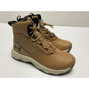 Under Armour Men’s UA Stellar G2 6" Tactical Duty Brown Hiking Boots Mens Sz 8